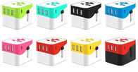 4 Port Foldable Fast Wall Charger CA01005 Universal Adapter Changeable Plug 20W 5V4.0A