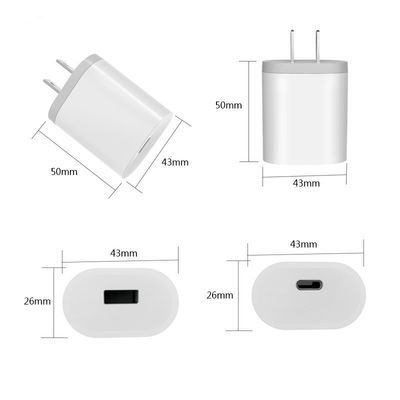 18w PD Quick Charger Adapter EU US Plug Travel 5v 9v 12v Power Delivery Adapter