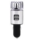 Fast Charge 2 USB Aluminum Air Purifier Car Charger 12W DC 5V