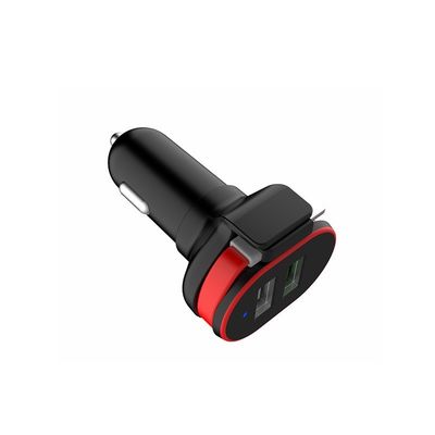 USB Fast Car Phone Charger 5V 3A Dual Port 15w Iphone Car Charger Adapter