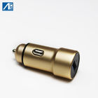 5V 4A Cell Phone Metal Car Charger Adapter 20W Singly Usb Port