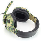 Camouflage Gaming Headset PS4 Headset 1.2m With Noise Immunity Gamer