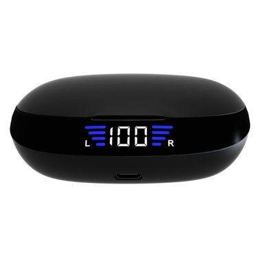 2600mAh TWS Bluetooth Earbuds 600hours Wireless Charging Case With Digital LED Display