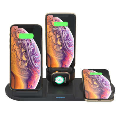 3 In 1 Wireless Charger Dock Station 10W 15w Qi Wireless Charging Thermostatic Cup