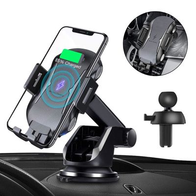 Induction Wireless Charging Station 10w 7.5w 5w Car Mount Phone Holder with Automatic Arms