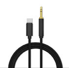 24g 100cm USB Charger Cable Type C to 3.5mm Audio Aux Jack Cable