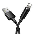 Auto Cut Off Nylon Quick Charging Cable Smart Disconnect Intelligent USB Date Cable
