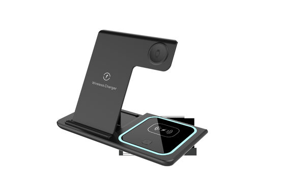 FCC Foldable Apple 3 In 1 Wireless Charging Stand