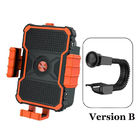 FCC Detachable Bike Mount Cell Phone Holder With Power Bank Box